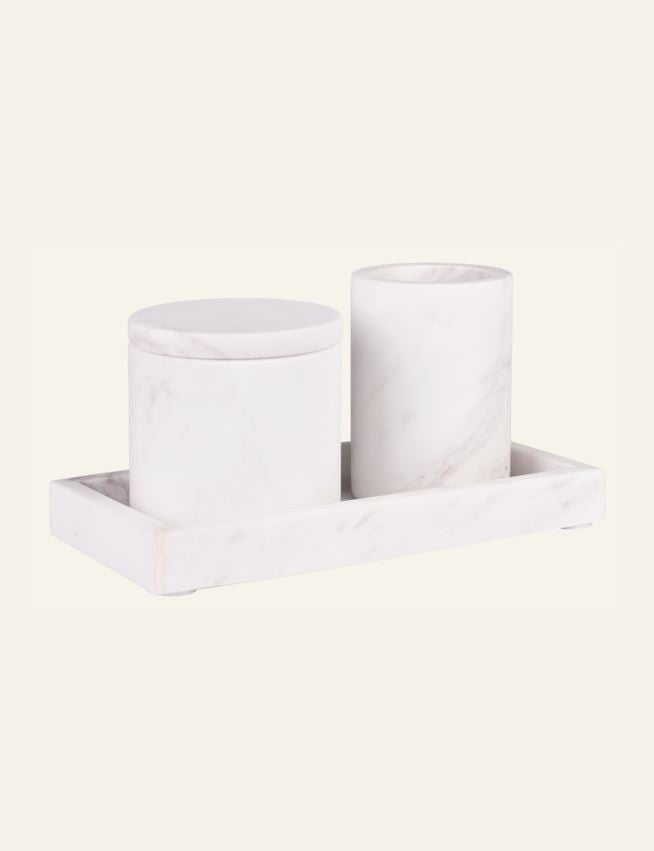 Marmori leveä valkoinen - 2