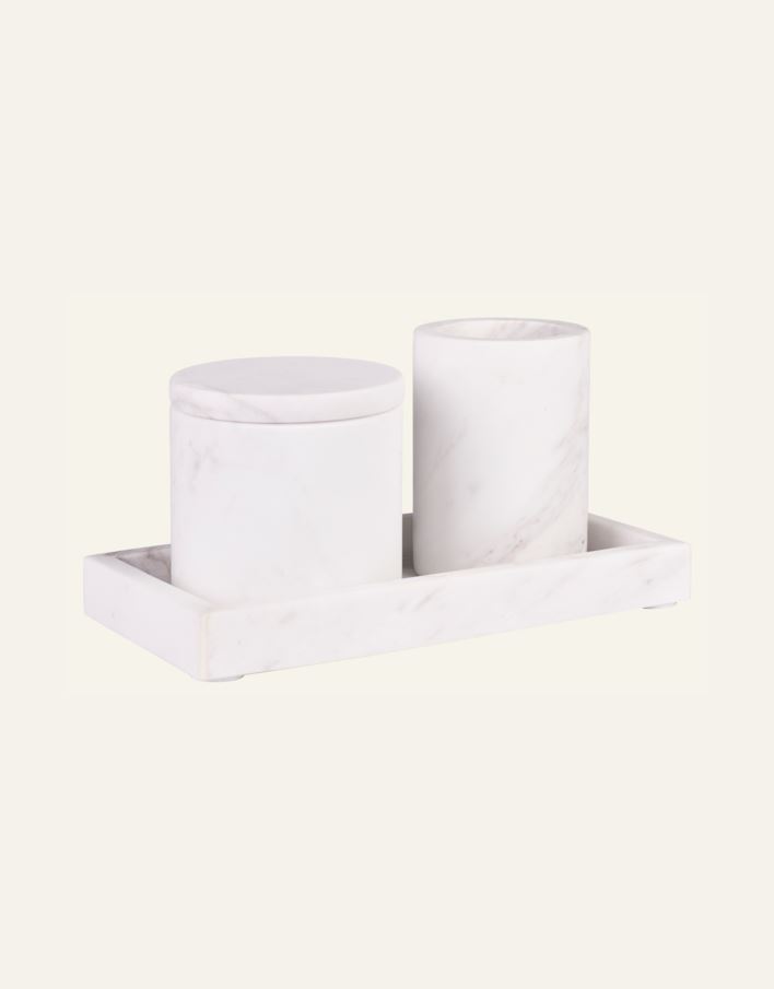 Marmori leveä valkoinen - 2