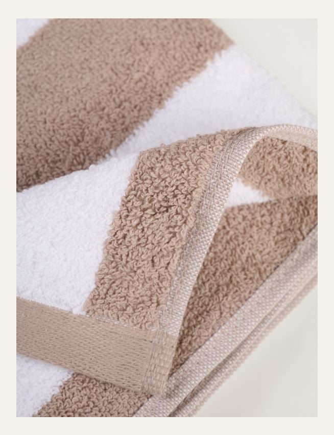 Pyyhe moniväri/beige - 4