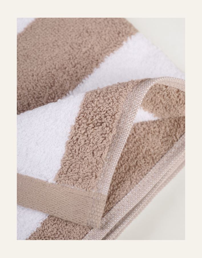 Pyyhe moniväri/beige - 4