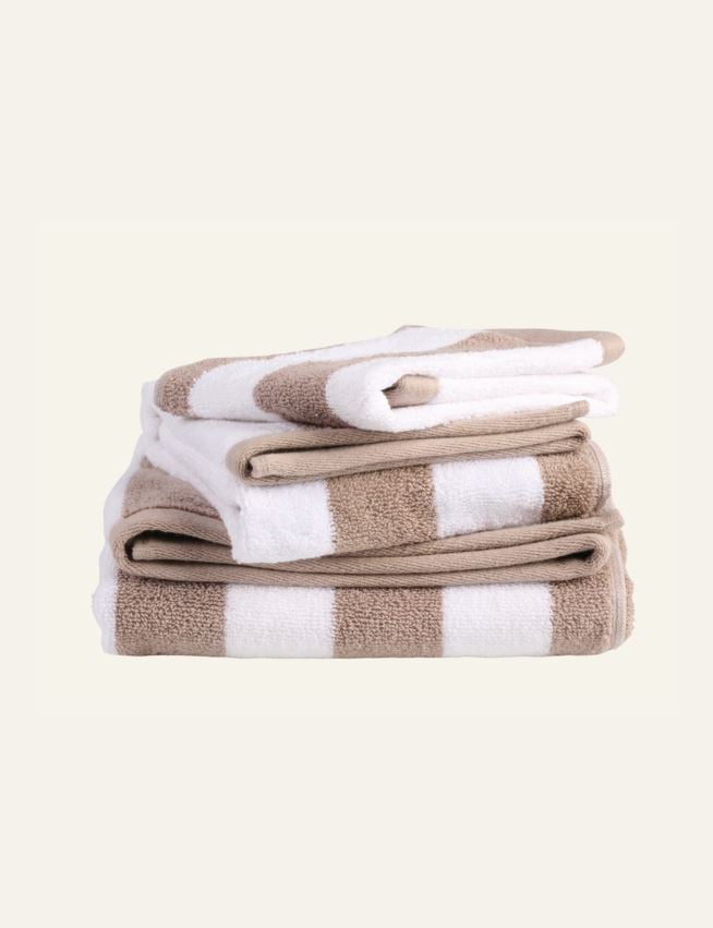 Pyyhe moniväri/beige - 3