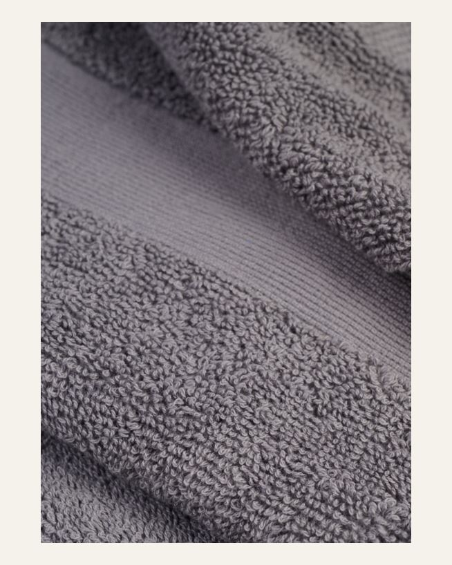 Pyyhe tummanharmaa - 30x50 cm tummanharmaa - 1