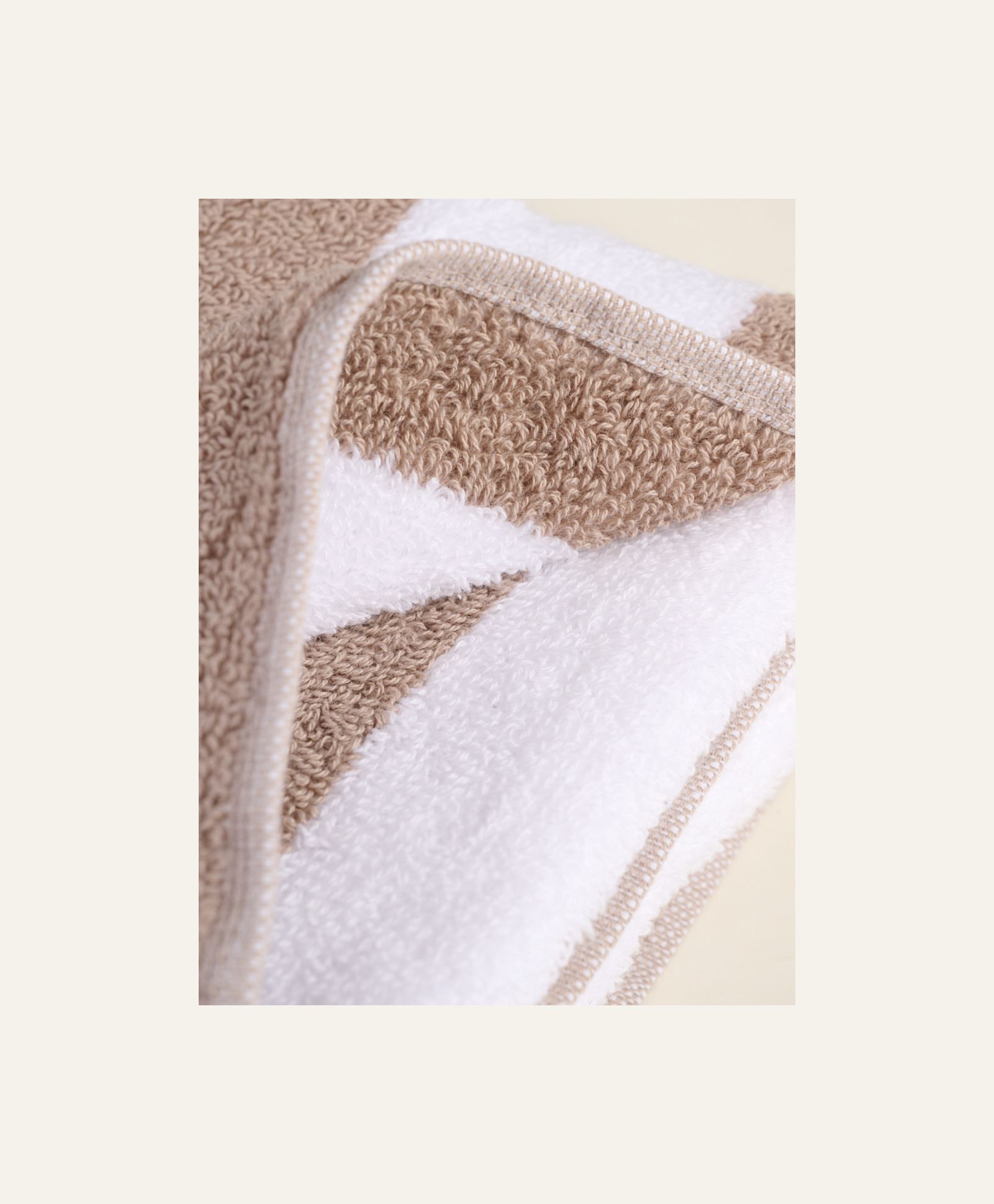 Pyyhe moniväri/beige - 2