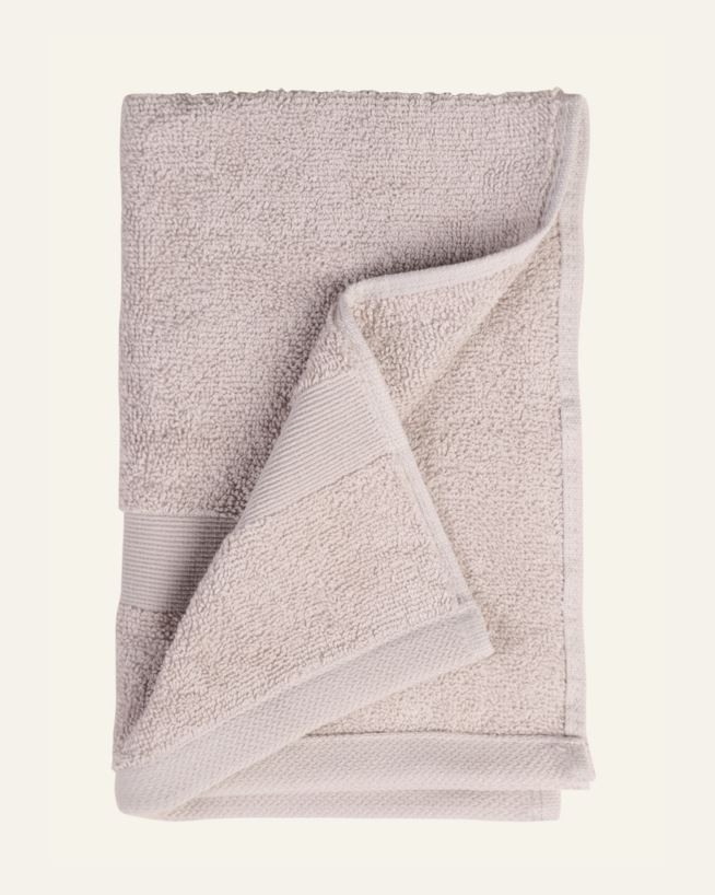 Pyyhe vaaleanharmaa - 30x50 cm vaaleanharmaa - 1