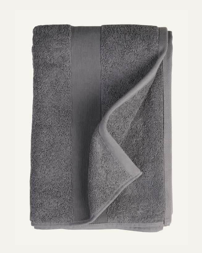 Pyyhe tummanharmaa - 70x140 cm tummanharmaa - 1