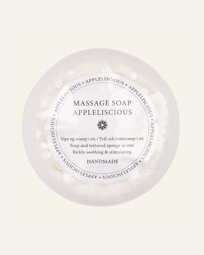 Hierontasaippua valkoinen - 8,5x8,5 cm valkoinen - 1