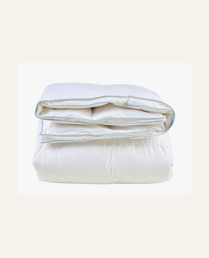 Keskilämmin untuvapeitto valkoinen - 150x210 cm valkoinen - 1