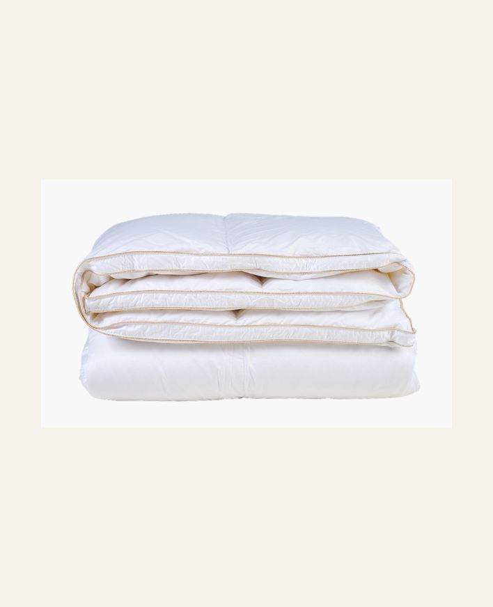 Lämmin untuvapeitto valkoinen - 150x210 cm valkoinen - 1