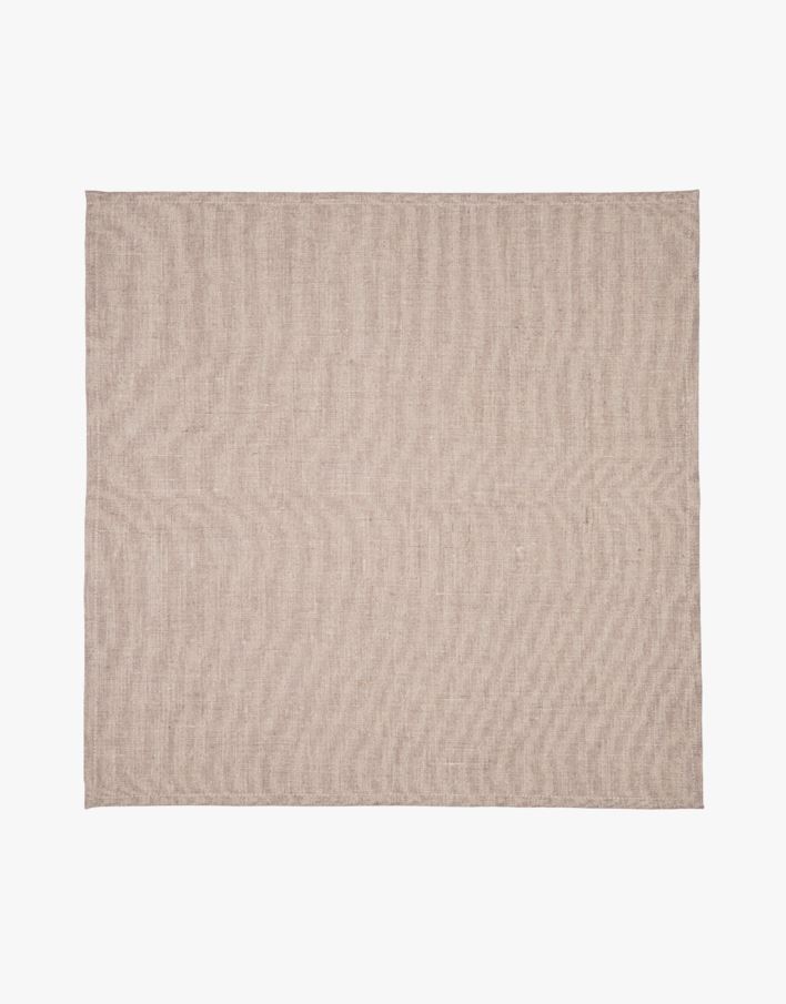 Pellavaservetti luonnonväri - 47x47 cm luonnonväri - 1