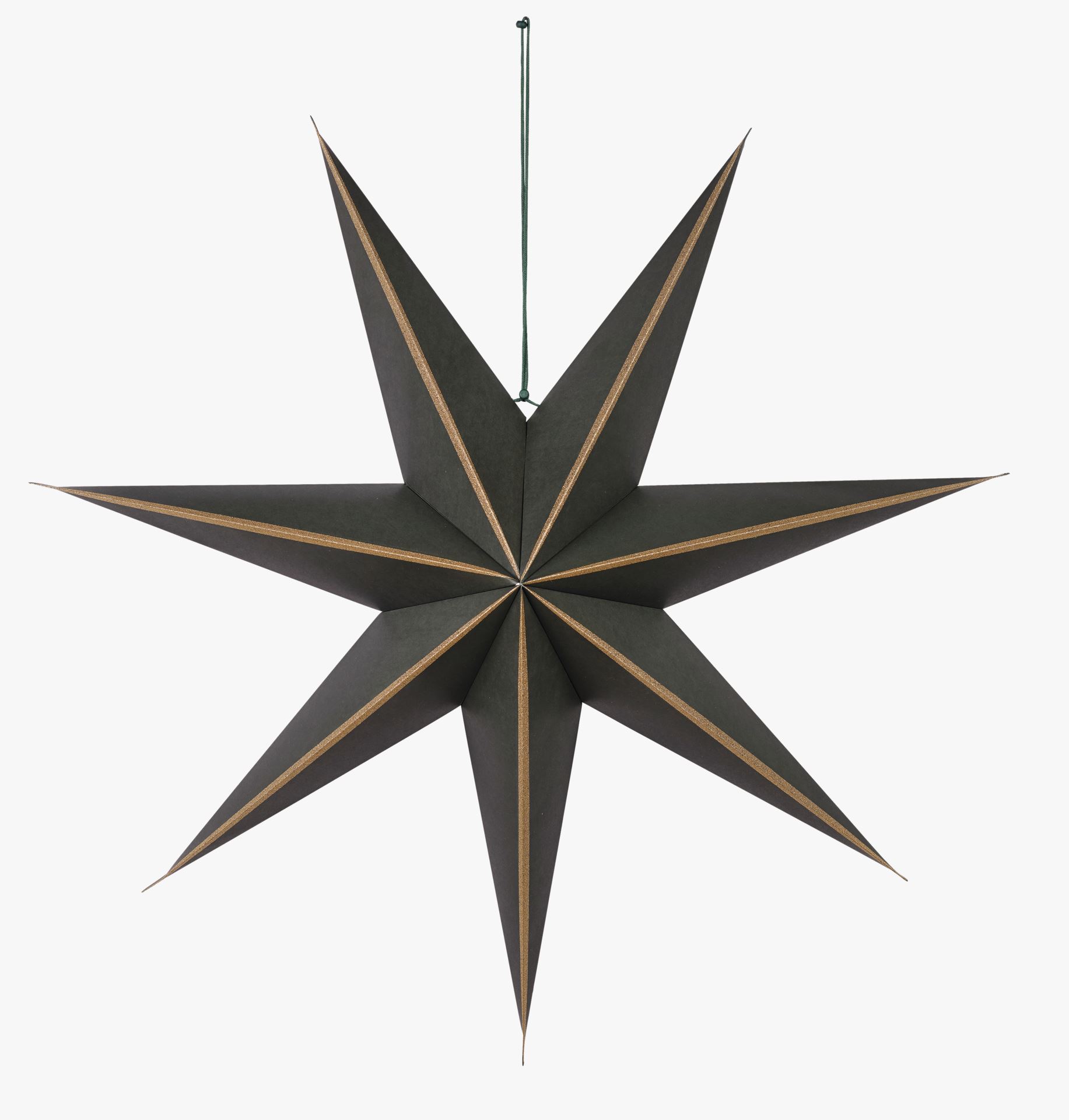 Paperitähti tummanvihreä - 75 cm tummanvihreä - 1