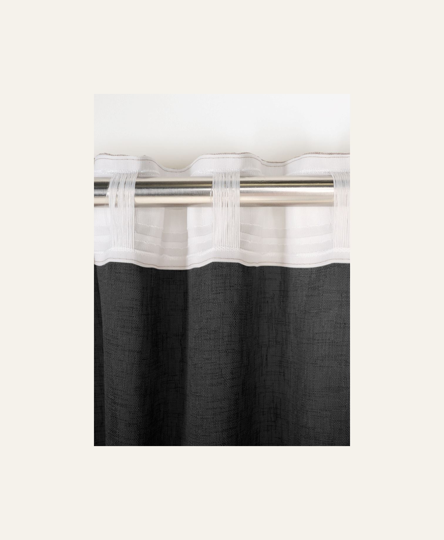 Verho tummanharmaa - 3