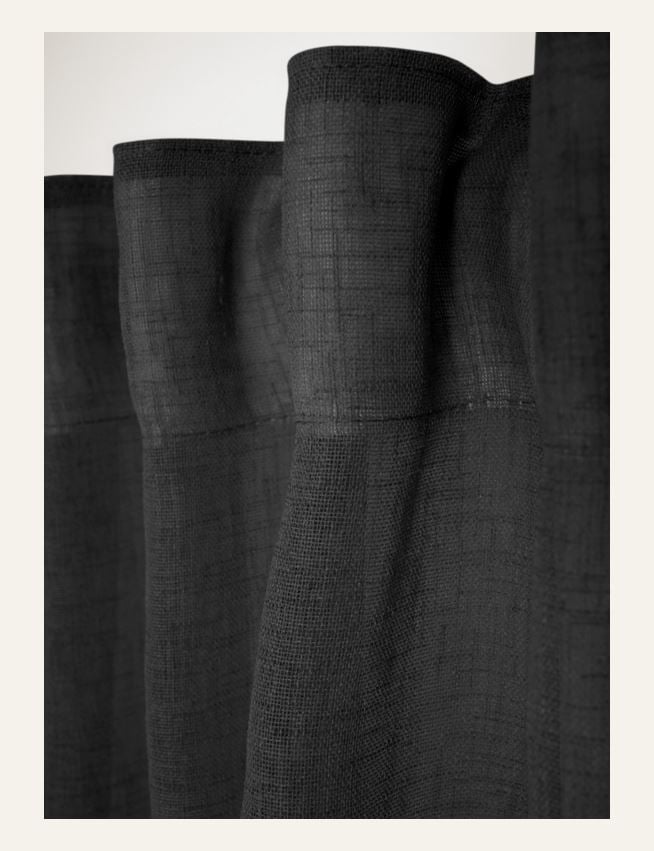 Verho tummanharmaa - 4