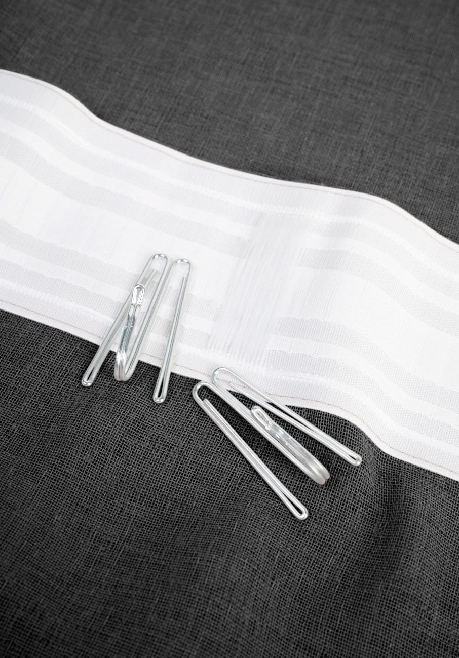 Verho tummanharmaa - 5