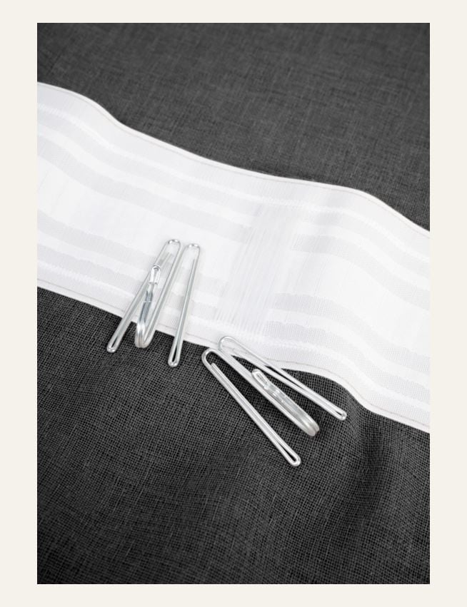 Verho tummanharmaa - 5