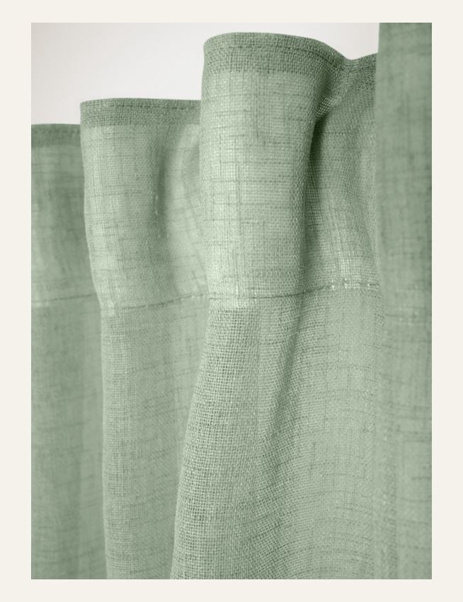 Verho vaaleanvihreä - 3