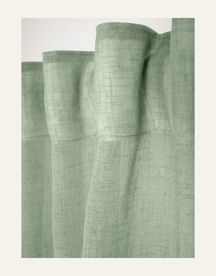 Verho vaaleanvihreä - 3