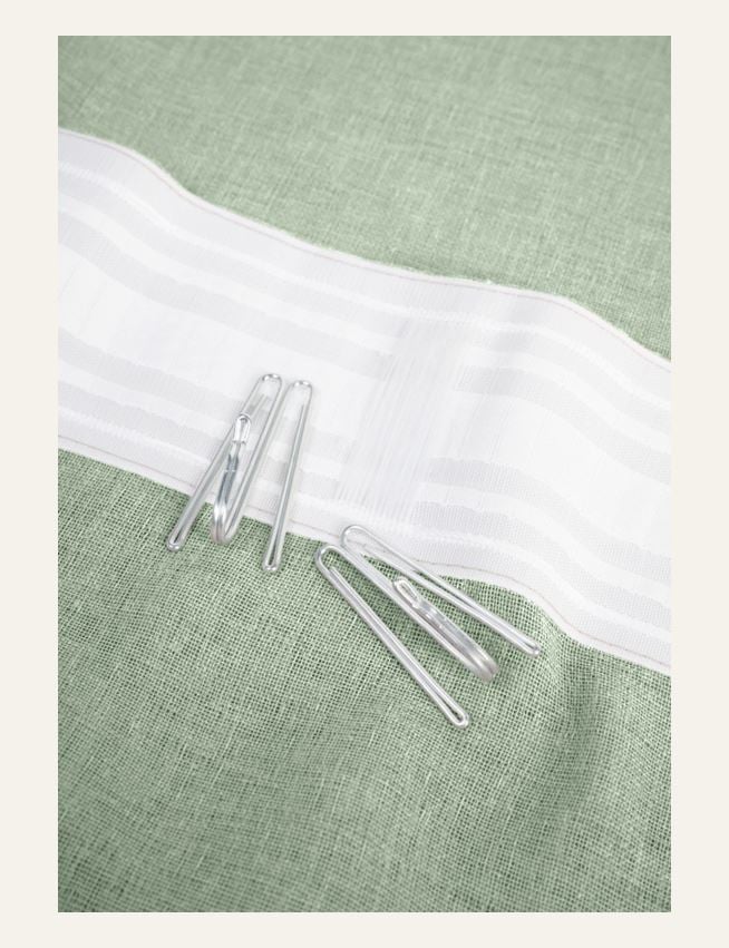 Verho vaaleanvihreä - 7