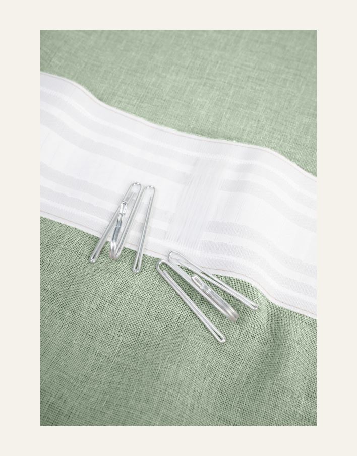 Verho vaaleanvihreä - 7