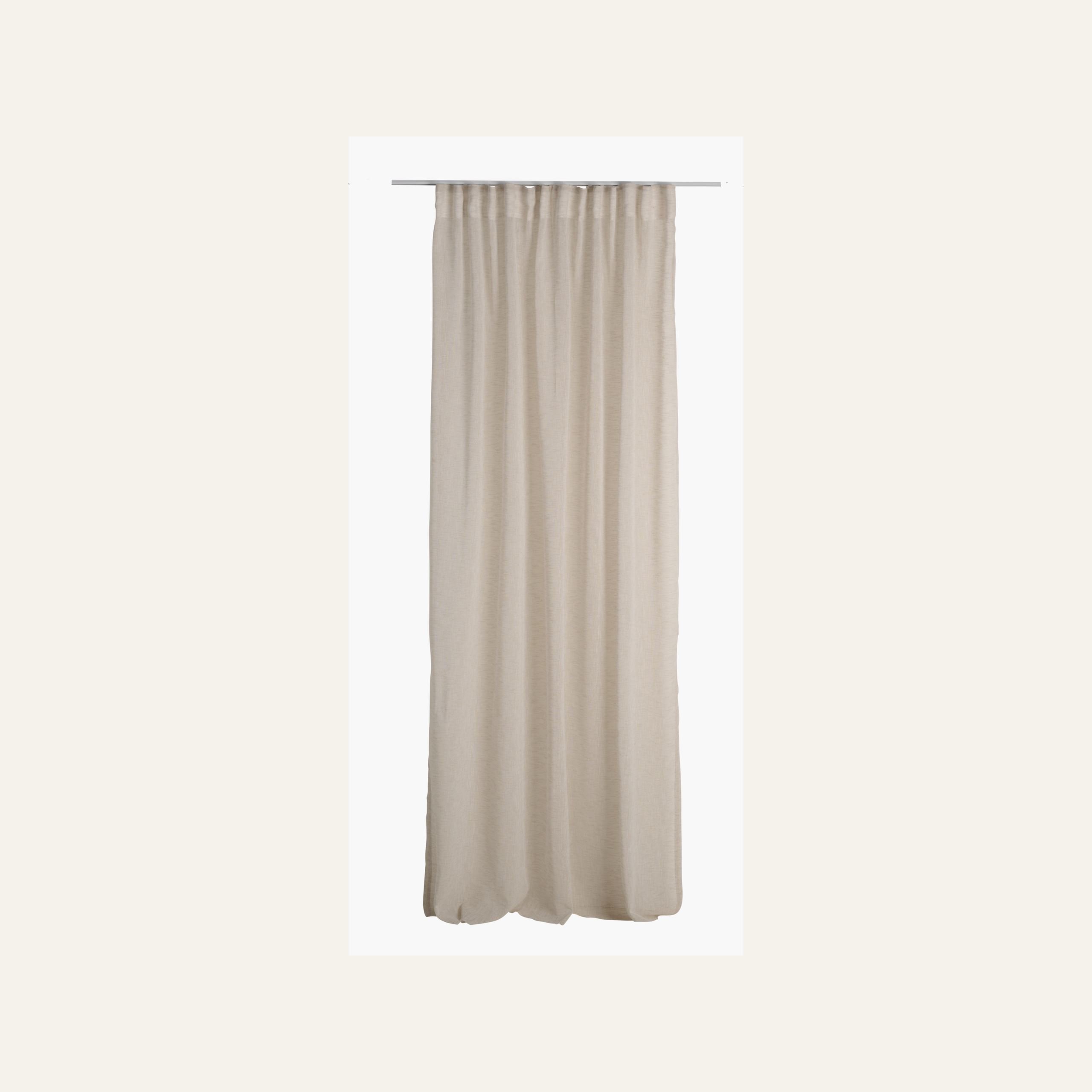 Verho luonnonvalkoinen - 9