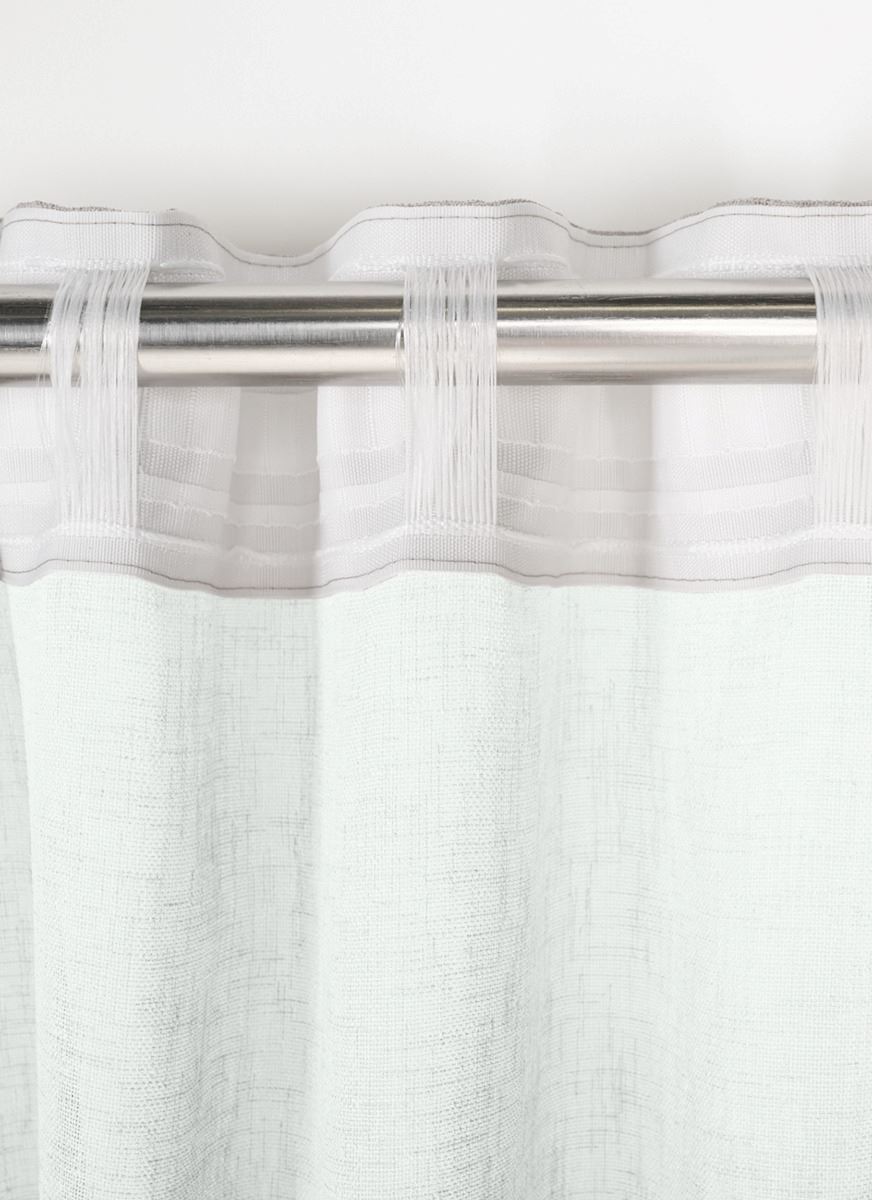 Verho luonnonvalkoinen - 7
