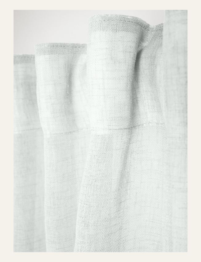 Verho luonnonvalkoinen - 6