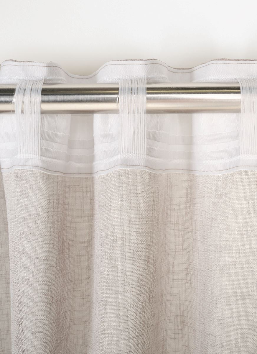 Verho vaalean beige - 5