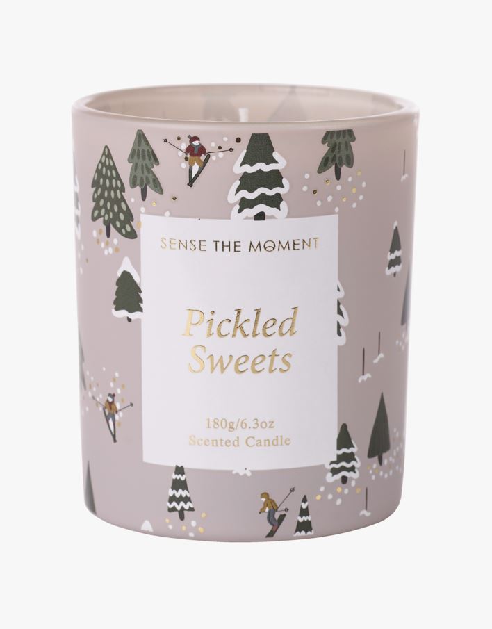 Sense Pickled Sweets green tuoksukynttilä harmaa - 180 ml harmaa - 1
