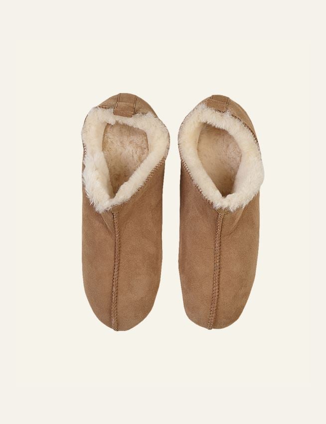 Nahkatohvelit luonnonväri - 2