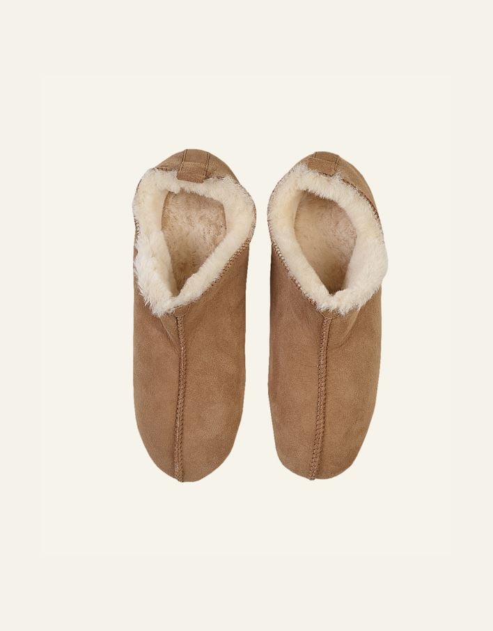 Nahkatohvelit luonnonväri - 2