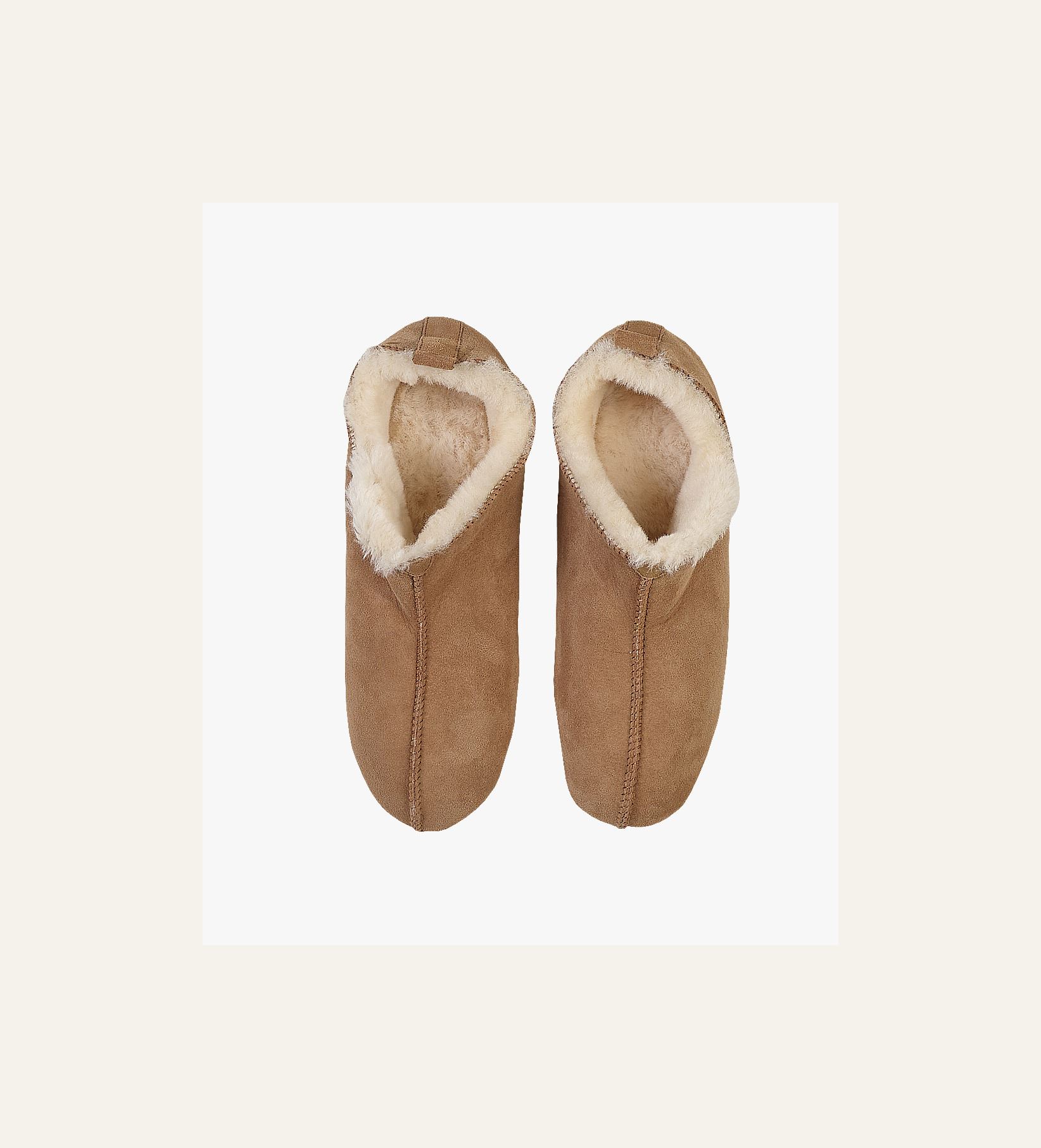 Nahkatohvelit luonnonväri - 2