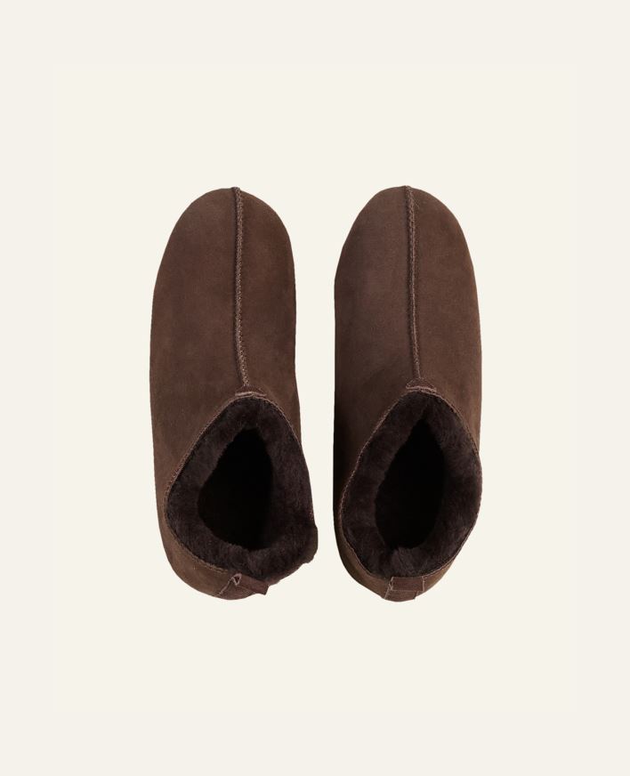 Nahkatohvelit tummanruskea - 39 tummanruskea - 1