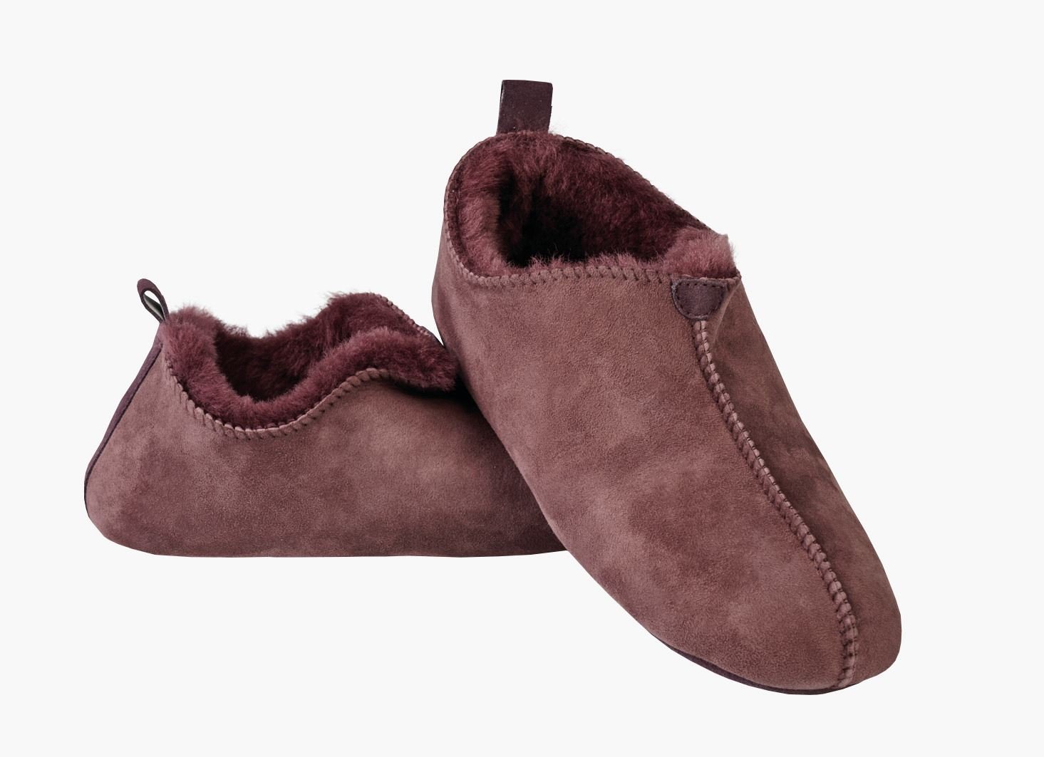 Nahkatohvelit viininpunainen - 3