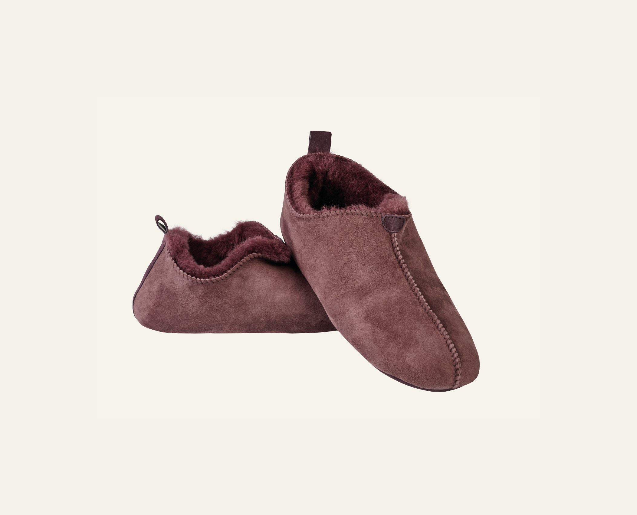 Nahkatohvelit viininpunainen - 3