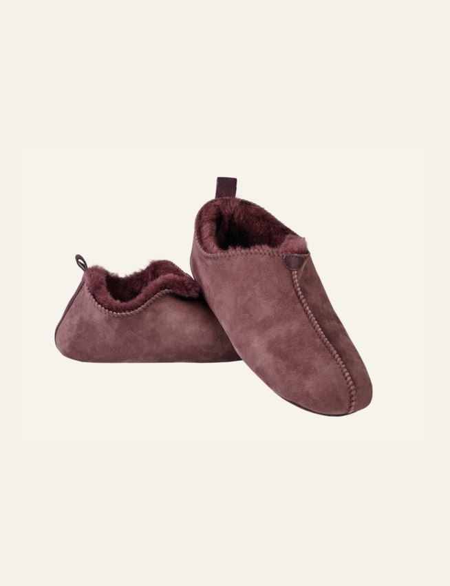 Nahkatohvelit viininpunainen - 3