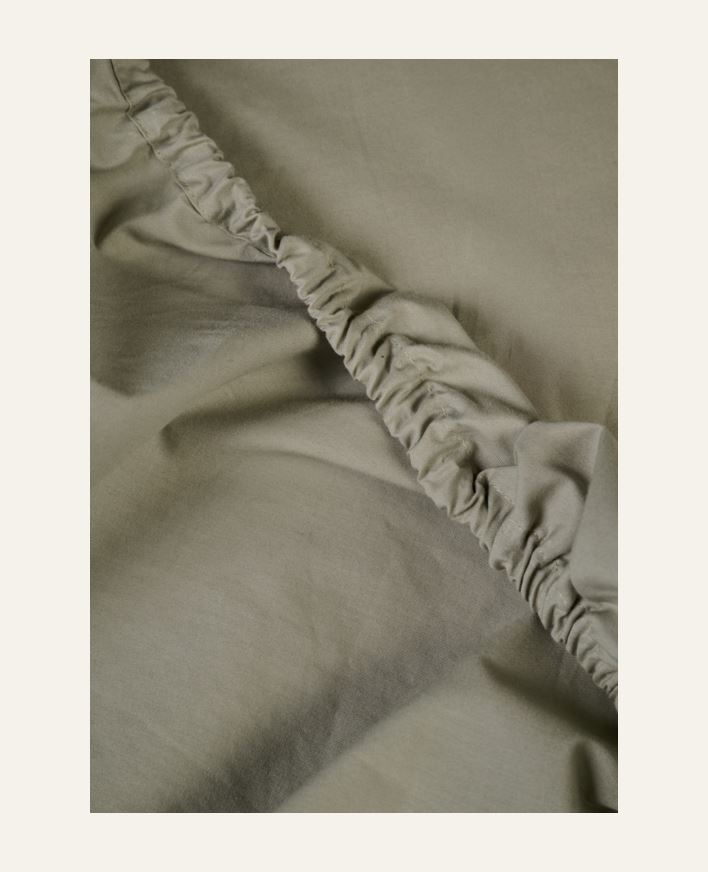 Muotoonommeltu aluslakana vaaleanvihreä - 180x200 cm vaaleanvihreä - 1