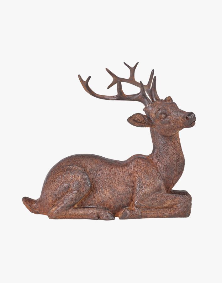 Deer koriste ruskea - 15x8x13 cm ruskea - 1