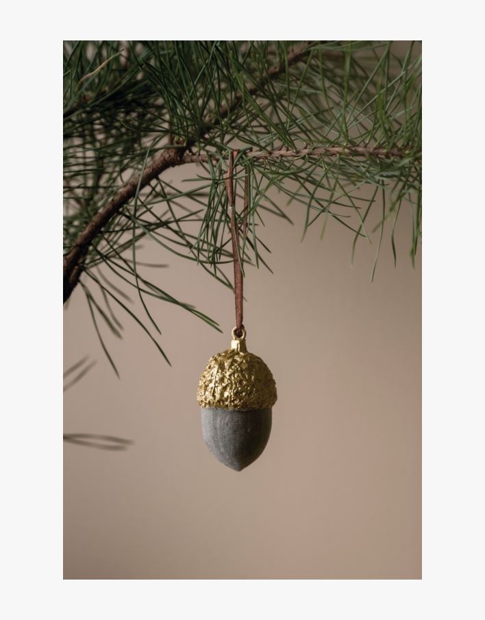 Joulukuusenkoriste kulta - 4x3,5x6 cm kulta - 1