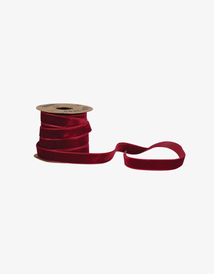Lahjanauha punainen - 1cm x 5m punainen - 1