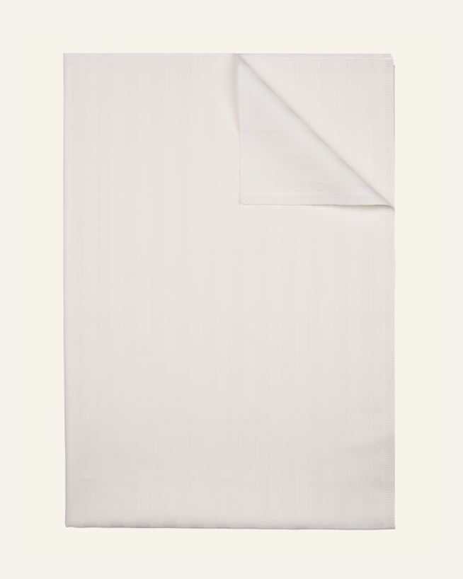 Pintakäsitelty pöytäliina luonnonvalkoinen - 150x220 cm luonnonvalkoinen - 1