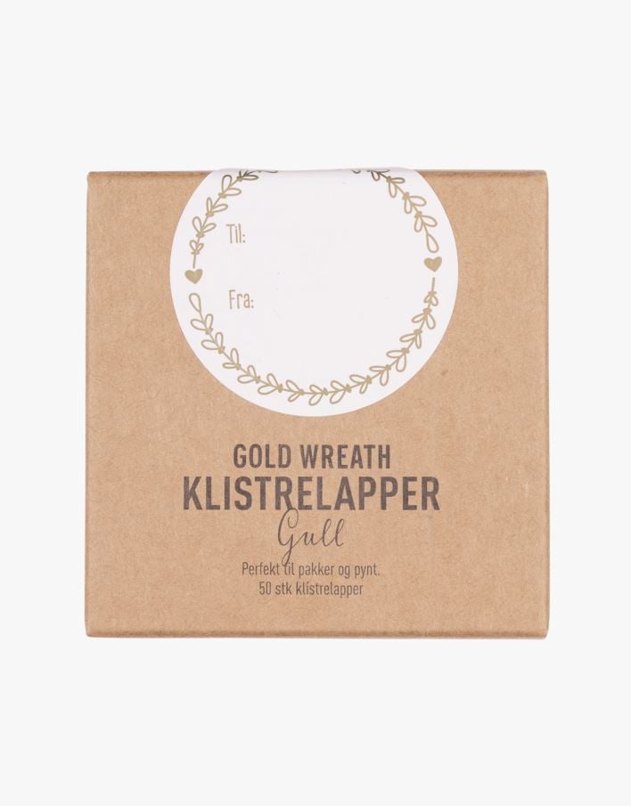 Tarralaput kulta - ø5 cm kulta - 1