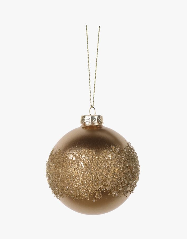 Dazzle joulupallo kulta - ø 8 cm kulta - 1