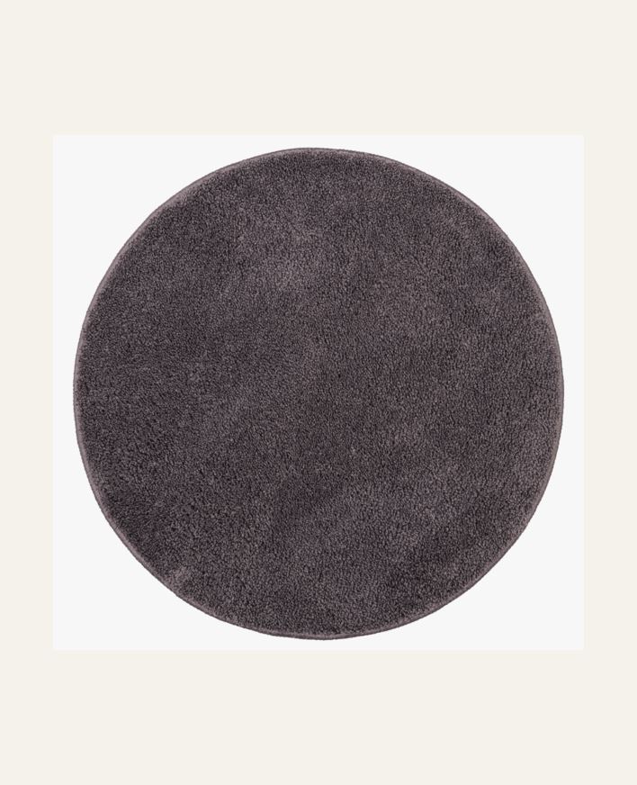 Kylpyhuoneenmatto harmaa - 60x60 cm harmaa - 1