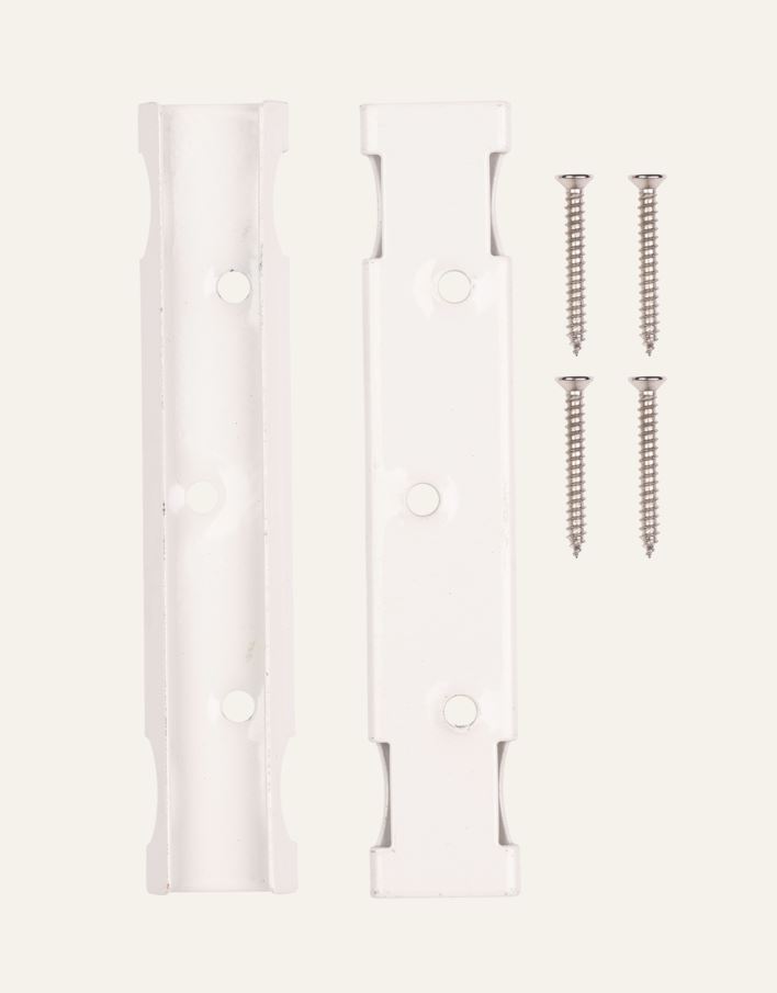 Seinäkiinnike valkoinen - 2