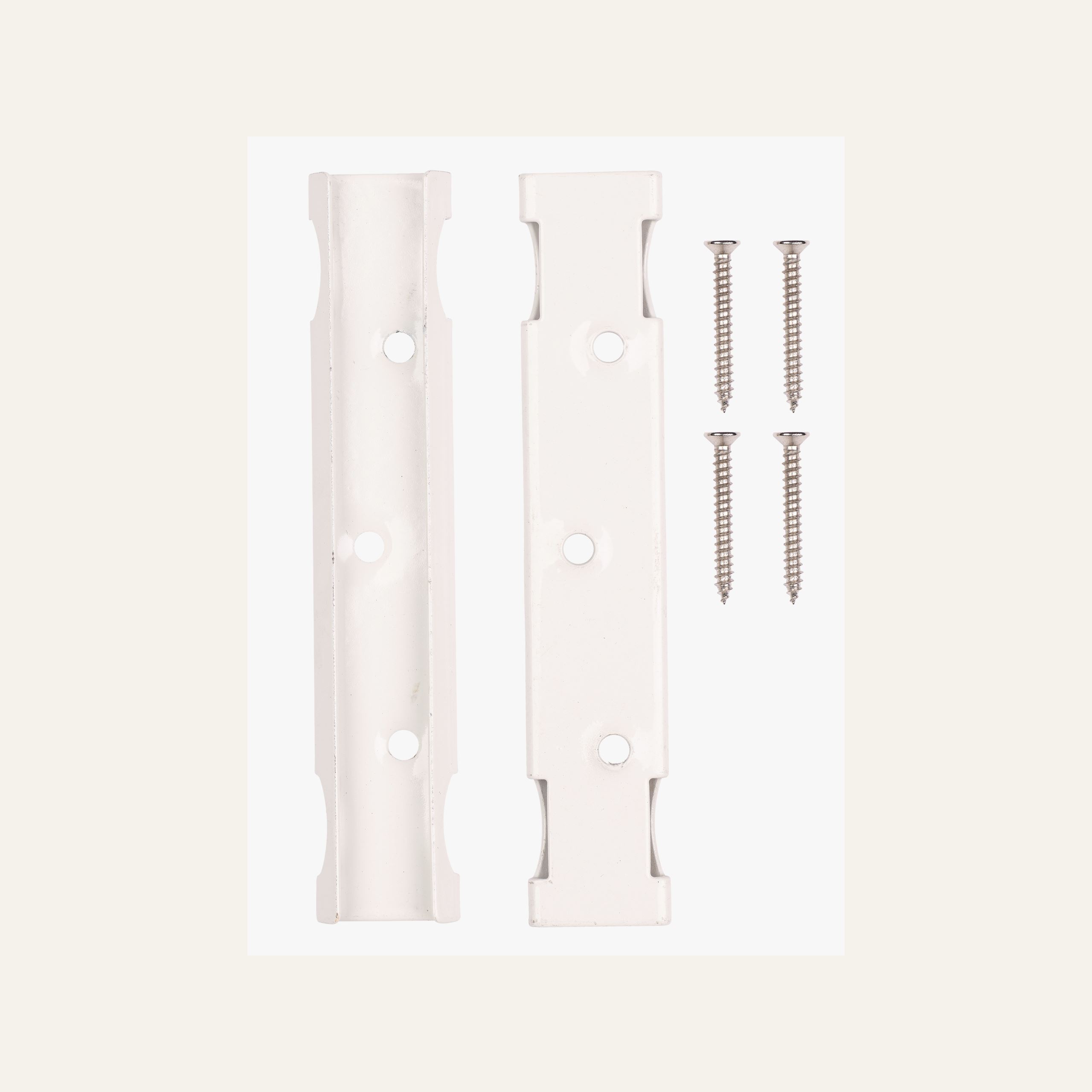 Seinäkiinnike valkoinen - 2