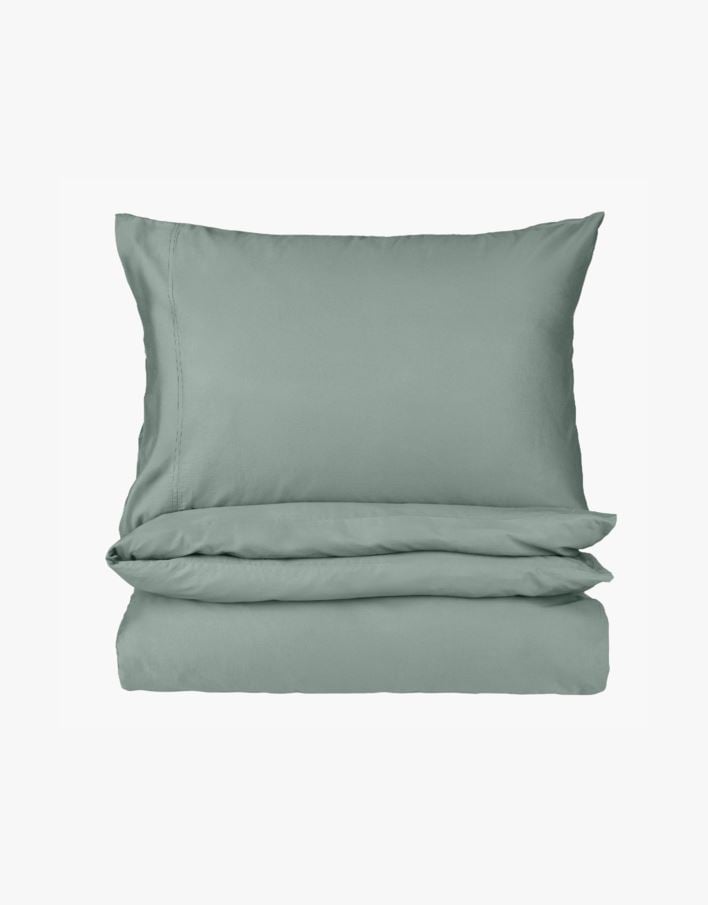 Pussilakanasetti satiinipuuvillaa vaaleanvihreä - 150x210 cm vaaleanvihreä - 1