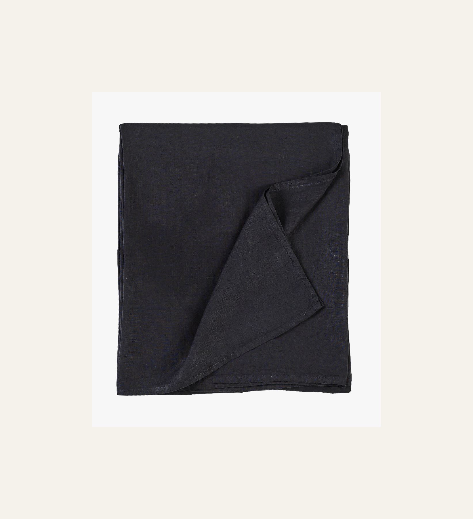 Pellavaliina musta - 4