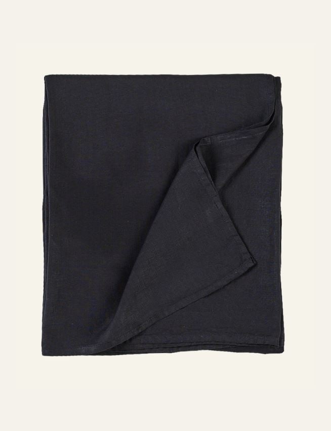 Pellavaliina musta - 4