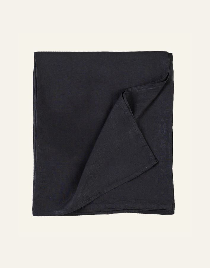 Pellavaliina musta - 4