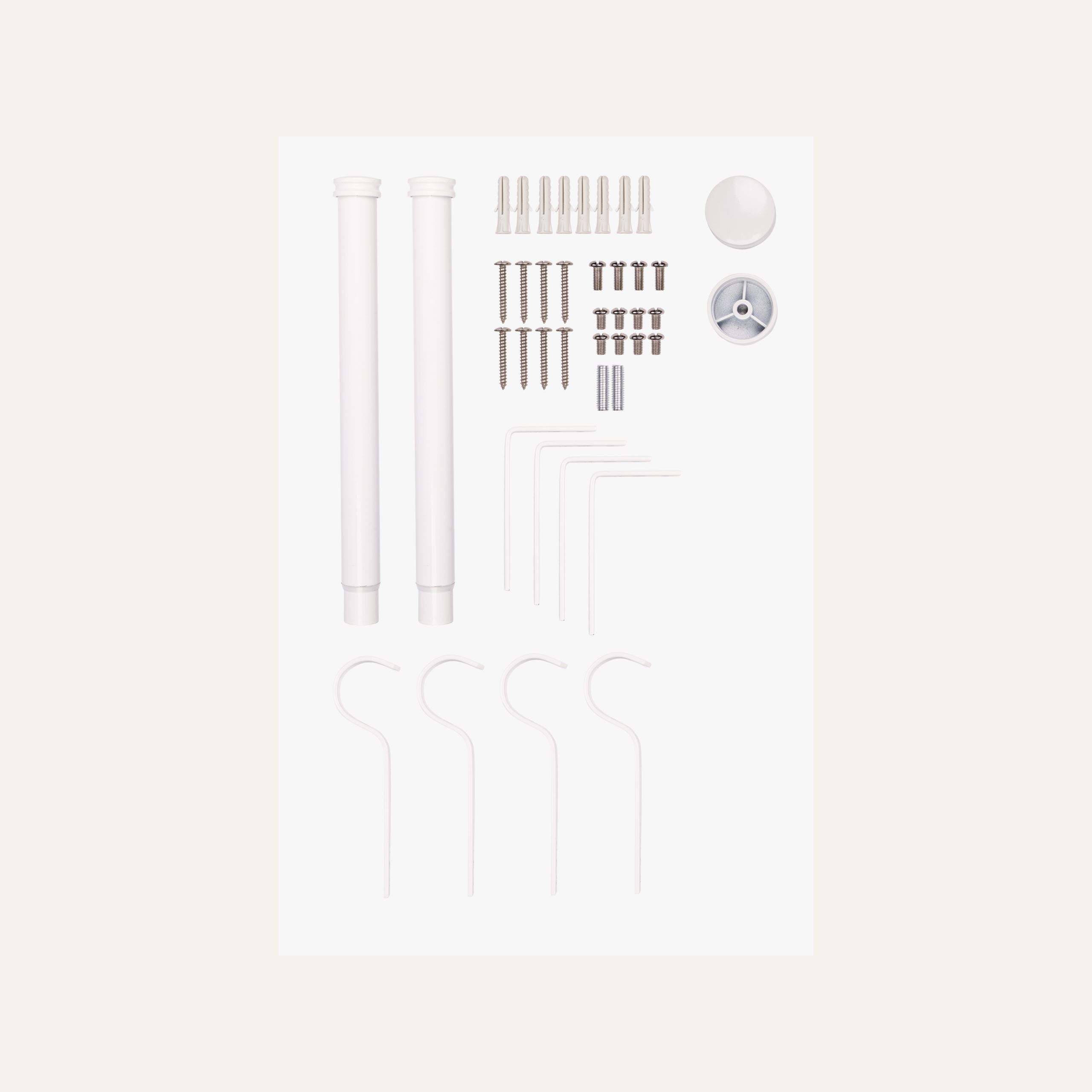 Verhotanko, 2 kpl valkoinen - 2