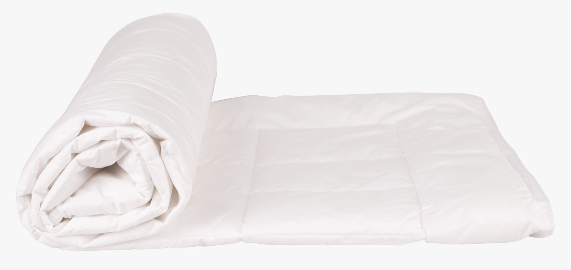 Keskilämmin lasten kuitupeitto valkoinen - 100x130 cm valkoinen - 1